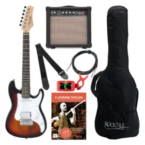 Thumbnail Rockstar-Nachwuchs? 😀 Rocktile Junior E-Gitarren-Set für nur 135,60€ - über 40€ Ersparnis! 🎸