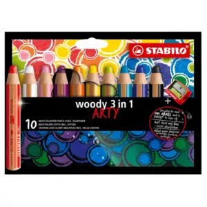 Thumbnail 🌈 STABILO woody 3in1 Buntstifte 10er-Pack inkl. Spitzer für 15,94€