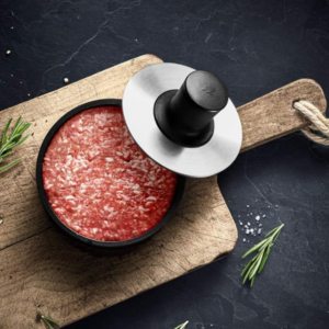 Thumbnail Gamechanger beim Burger-Brutzeln! 😀 WMF BBQ Burgerpresse für 10€ - Grillsaison startet bald! 🍔😊