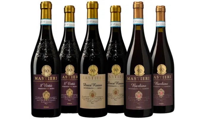 Weinpaket Mastieri aus dem Piemont