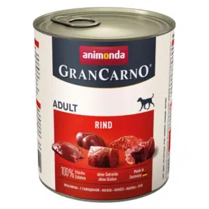 Thumbnail animonda GranCarno Adult Rind Hundenassfutter (18x 800g) für 24,99€ (statt 47€)