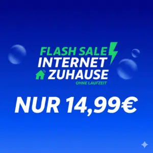 Thumbnail Bindungsangst? Perfekt! o2 Flash Sale: Internet für Daheim ohne Laufzeit für 14,99€/Monat ✅ monatlich kündbar