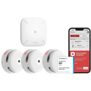 Thumbnail 💨 X-Sense Rauchmelder 3er-Set + Basisstation für 49,99€ (statt 97€)