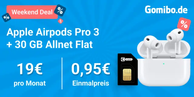 Apple AirPods Pro 3 Handytarif