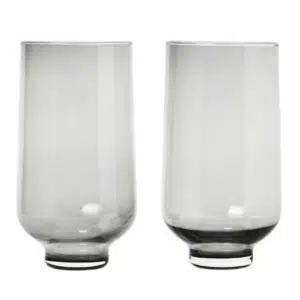 2x Blomus Trinkglas Flow 400ml