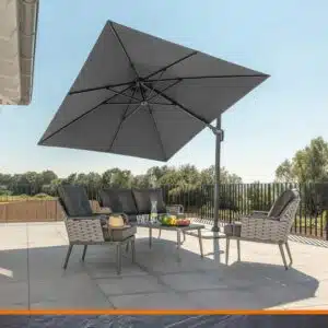 Thumbnail Schneider Sonnenschirm RHODOS TWIST ca. 300 x 300 cm für 279,99€ (statt 400€)