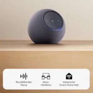 Thumbnail 3x mehr Bass, integrierter Smart-Home-Hub & Allzeit-Tiefpreis: Der neue Echo Dot Max für 74,99€!