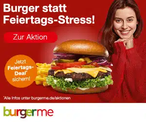 Thumbnail burgerme Oster-Deals: Bis zu 10% Rabatt oder Gratis-Pommes! 🍔