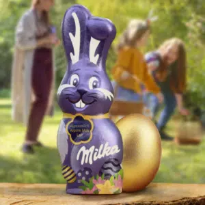 Milka-Ostereier-Aktion