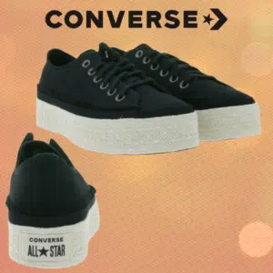 Thumbnail 🖤 Converse Chuck Taylor All Star Espadrilles Plateau für 26,98€ (statt 85€)