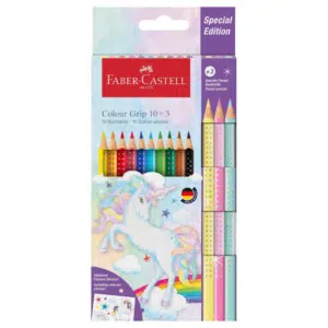Thumbnail 🦄 Faber-Castell Colour Grip Buntstifte Einhorn 10+3 Kartonetui für 6,70€ (statt 10€)