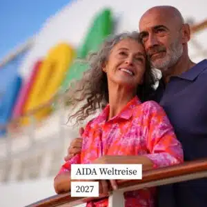 Thumbnail AIDA Weltreise 2027: 144 Tage Abenteuer ab Hamburg