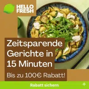 Thumbnail 🤤 Leckeres Oster-Festmahl 🥗 HelloFresh Kochboxen: Bis zu 100€ Rabatt + 2 Monate Dessert GRATIS 🥰 + 12€ Bonus obendrauf