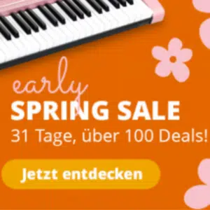 Thumbnail Early Spring Sale bei Musikhaus Kirstein! 🎸 Instrumente & Zubehör stark reduziert! 🚀🥁