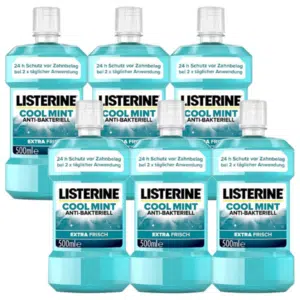 Thumbnail 6x500ml LISTERINE Cool Mint für nur 11,86€??! 😀 Jetzt Vorrat zum Sparpreis anlegen! 🪥😁