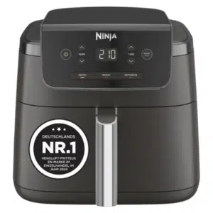 Thumbnail Kompakte Ninja Heißluftfritteuse für 1-2 Personen: Ninja AF110EU, 4,7L, für nur 69,99€! 🍟😀