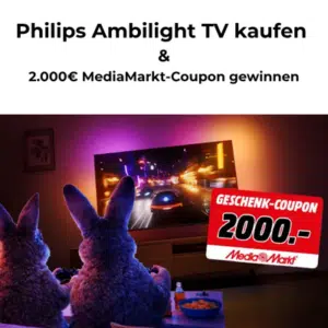 Thumbnail Philips Ambilight TV Gewinnspiel: 5x 2.000€ Gutschein sichern!