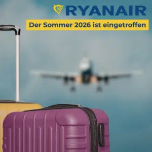 Thumbnail Ryanair Sommer-Sale: Flüge ab 14,99€ (Oneway) sichern!