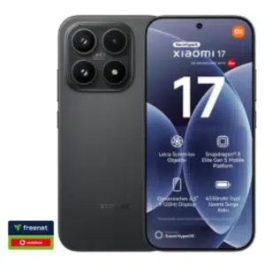 Thumbnail Starke 98€ Ersparnis und Tarif eff. gratis! 😀🚀 Xiaomi 17 (512GB) für nur 139,99€ + 50GB 5G/LTE Allnet für 29,99€ pro Monat + 50€ Wechselbonus (freenet Vodafone Allnet) 🔥