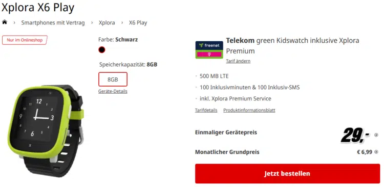 Xplora X6 Play Handytarif