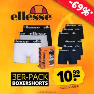 Thumbnail 3er-Pack ellesse Owen Boxershorts für nur 10,99€ – Marken-Schnapper