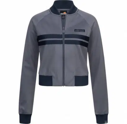 ellesse Speale Damen Crop Jacke Grau