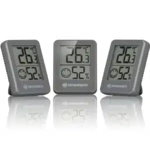 Thumbnail 🌡️ 3x Bresser Thermometer Hygrometer Set mit Smiley Indikator