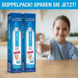 2x SodaStream Reserve-Zylinder 60l