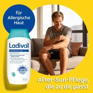 Thumbnail Ladival Allergische Haut Après Gel 200ml für 11,89€ (statt 15€)