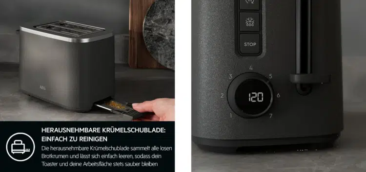 Toaster AEG Deli 5 T5-1-4AN