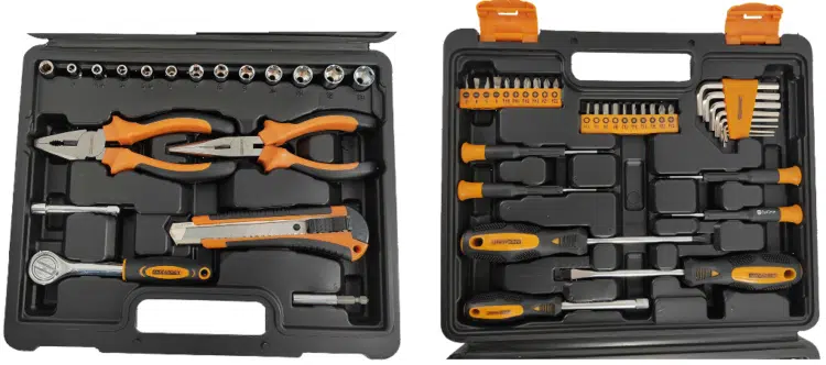 54-tlg. Werkzeugkoffer Andiarbeit Geselle