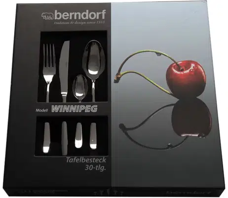 30-tlg. Besteckset Berndorf Winnipeg