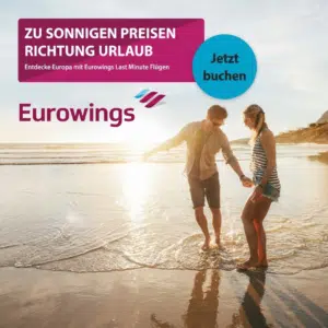 Thumbnail ☀️ Eurowings Last Minute Sale: Flüge nach Mallorca, Rom & Co. schon ab 29,99€!