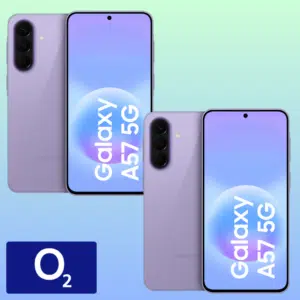 Thumbnail Verrückter Doppelpack: 2x Samsung Galaxy A57 + 100GB 5G o2 Allnet – Tarif effektiv GRATIS! 😍