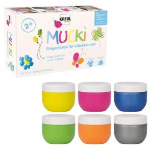 Thumbnail 🎨 Kreul Mucki Fingerfarbe für Glückskinder 6er Set nur 6,99€ (statt 11€)