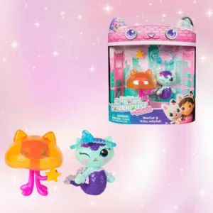 Thumbnail 🪼😺 GABBY'S DOLLHOUSE: Merkätzchen & Kitty Jellyfish Spielfiguren für 5,82€ (statt 10€)