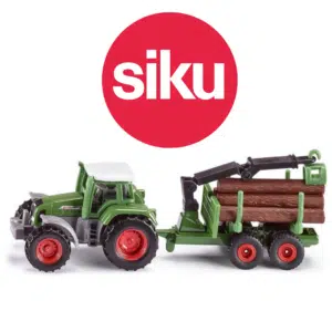 Thumbnail 🚜 Siku Traktor mit Forstanhänger für 4,90€ (statt 9€)