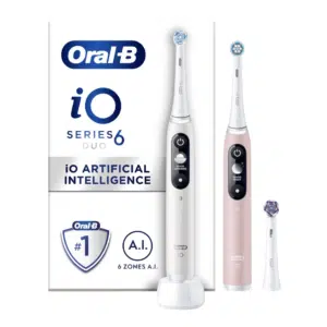 Thumbnail Oral-B iO Series 6N Doppelpack (Weiß/Rosa) für 179€ (statt 233€)