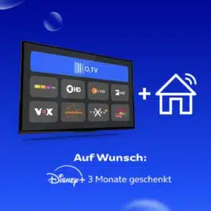 Thumbnail o2 Kombi-Deal: Internet &amp; o2 TV ab 19,98€ + 3 Monate Disney+ gratis