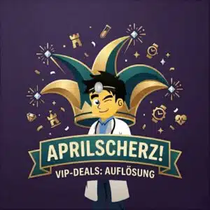 DealDoktor Aprilscherz! VIP-Deals: Auflösung