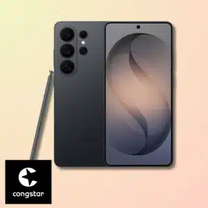 Samsung Galaxy S26 Ultra, unten links Congstar Logo