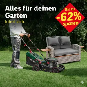 Thumbnail LIDL Gartenaktion: Top-Deals + Versandkosten sparen ab 79€