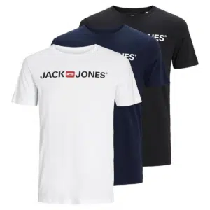 Thumbnail Nur 6,03€ pro Shirt?! 🤯 3er Pack Jack & Jones Herren Logo T-Shirts ab 18.10€! 🚀👕