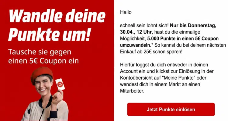 MediaMarkt Saturn Punkte Aktion