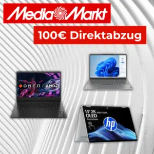 Thumbnail 100€ Direktabzug: Windows 11 &amp; Copilot+ PCs bei MediaMarkt &amp; Saturn