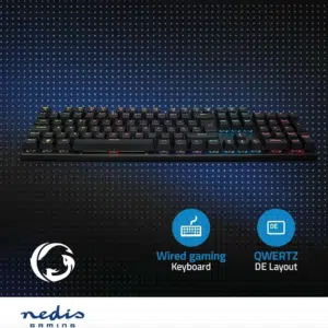 Thumbnail Gamer-Schnapper: Nedis mechanische Gaming-Tastatur für nur 14,99€ ✅ inkl. LED-Hintergrundbeleuchtung und Gaming-Modus