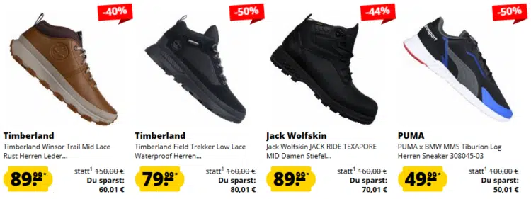 SportSpar Schuh-Sale