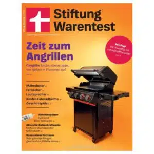 Stiftung Warentest Cover Ausgabe 04/2026 - Zeit zum Angrillen
