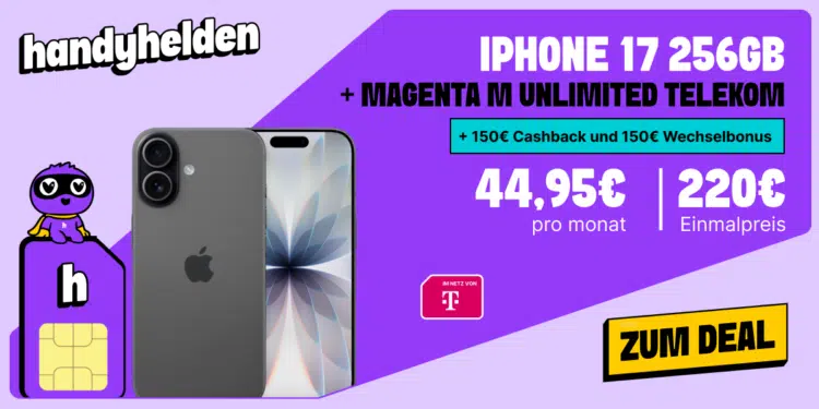 Apple iPhone 17 Telekom Handytarif