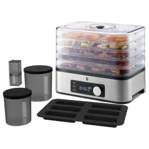 Thumbnail WMF Küchenminis Dörrautomat aus Edelstahl jetzt richtig günstig! 🚀 Gesunde Snacks, Müsliriegel & mehr einfach selbst machen! 😀